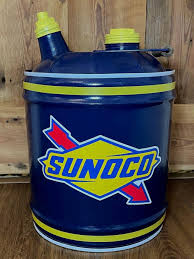 Sunoco Style Vintage 5 Gallon Gas Can - REFINISHED - Etsy