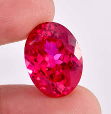26.60 Ct Natural Burmese Red Painite Oval Cut Loose Gemstone ...