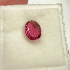 Rubellite Tourmaline, Native Cut, 1.42ct, Congo. Untreated ...