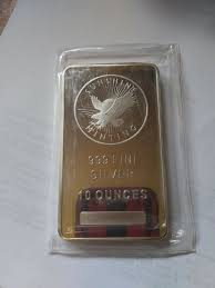 10 oz Sunshine Mint Silver Bar .999 Fine Silver Bullion SI ...