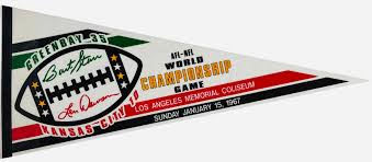 AFL- NFL World Championship Game Large Vintage Pennant ...