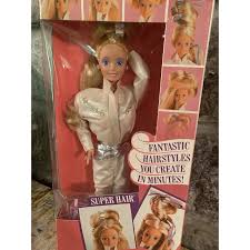 Vintage Mattel Barbie Doll Super Hair NRFB Superstar Era ...