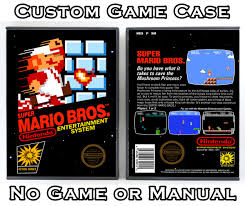 Super Mario Bros. - Nintendo NES Custom Case *NO GAME* | eBay