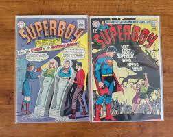 SUPERBOY DC Comics Lot 2 Books 123, 157 Silver Age ...