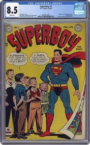 Superboy (1949-1979 1st Series DC) 1 CGC 8.5