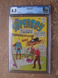 Superboy #92 CGC 6.5 Origin of Lex Luthor retold 1961 | eBay