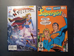 Supergirl #20, (1984) and #1 (2005) both never read, nm+ ...