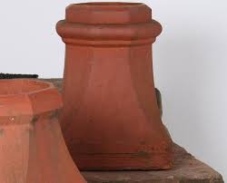 English Victorian Red Clay Terrocotta Chimney Pots Garden Planter Rhubarb Forcer For Sale at 1stDibs