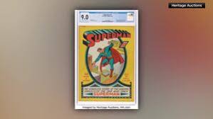 Superman comic book sells for $9 million, sets auction record