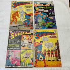 Lot of 4 1959 Thru 1980 DC COMICS SUPERMAN Comic Books ~ Oct 1959 #132 ~ Nov 1980 #27 ~ May 1961 # 145 ~ May 1962 #153 ~ - Etsy