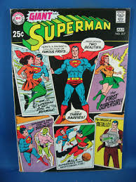 SUPERMAN 217 F VF SUPERGIRL LORI LEMARIS BRAINIAC METALLO 1969 | eBay