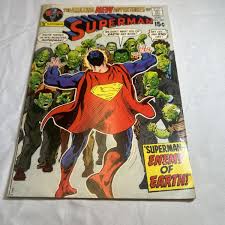 Superman #237 VF+ Sand Superman Neal Adams Cover Art 1971 | eBay