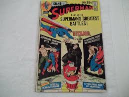 Superman # 239 Giant G-84 Cover Pencils by Curt Swan, Inks ...