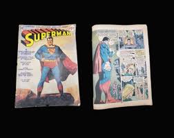 DC Limited Collectors' Edition Superman Comic Book #C-31 November 1974 DC / Vintage SUPERMAN Comic Book Tabloid Size - Etsy