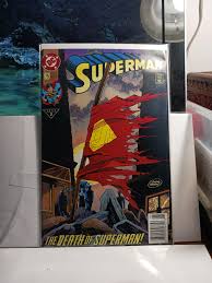1993 DC No.75 Superman The Death of Superman | Mercari