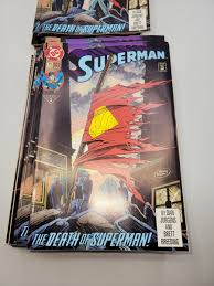 🌟(50) Superman #75 DC Comics The Death of Superman 3RD ...