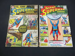 SUPERMAN ANNUAL #1 8 80 PG GIANT 2 ISSUE SILVER AGE COMIC ...