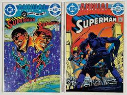 DC Comics Presents Annual 1, Superman Annual 9, Superman ...
