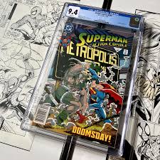 Superman Action Comics #684 CGC 9.4 WP | Newsstand ...