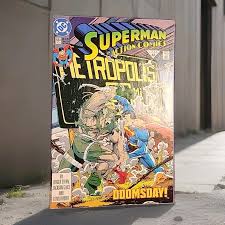 🔑SUPERMAN ACTION COMICS #684 NM DOOMSDAY -1st Print 1992 DC ...