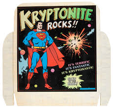 Hake's - SUPERMAN “KRYPTONITE ROCKS” FULL DISPLAY.