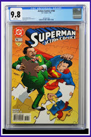 Action Comics Superman #746 CGC Graded 9.8 DC July 1998 ...
