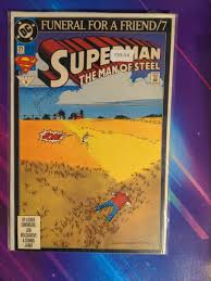SUPERMAN: THE MAN OF STEEL #21 HIGH GRADE DC COMIC BOOK E59 ...