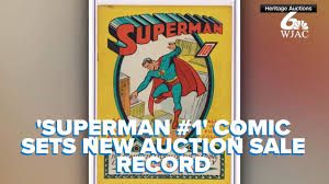 1939 Superman comic sets auction record; sold for $9 million ...