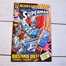 Vintage Superman Man of Steel Comic Book 1993 Number 22 DC ...