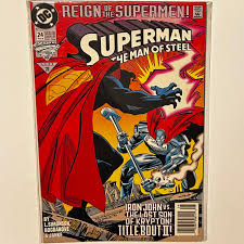 Superman Man of Steel #24 Newsstand – IMPERIAL COMICS