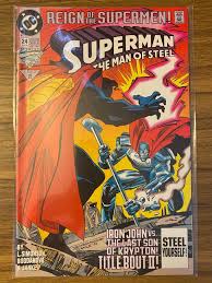 DC Comics "Superman: Man of Steel", Issue 24- Reign of the ...