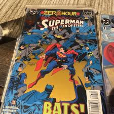 Superman The Man of Steel #37 Zero Hour Batman DC Comics ...