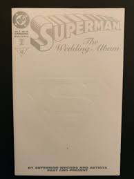 Superman 47 The Wedding Album High Grade DC Comic Book CL83 ...