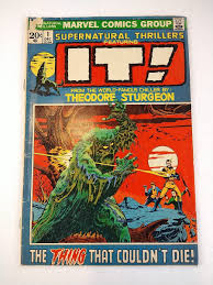 Supernatural Thrillers Featuring IT! #1 (1972 Marvel Comics ...