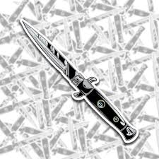 Switchblade Magnet | Naked City Clothing