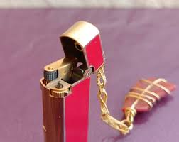 LANVIN Gas Lighter, Vintage Lighter, Untested, Pocket ...