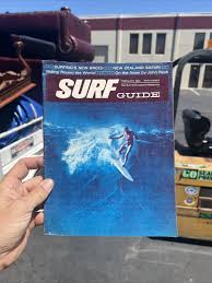 February 1964 Surfer Magazine Surf Guide John Peck Beach ...