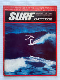 SURF GUIDE Magazine JAN 1964 Hydroplane Boards Australia ...