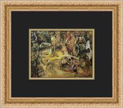 Oskar Kokoschka What Are We Fighting For Custom Framed Print ...