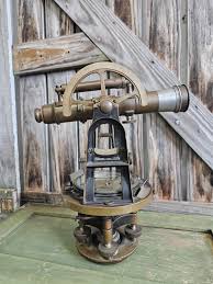 Antique Bausch & Lomb Surveyor's Transit | Brass Theodolite ...