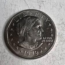 1979 susan b anthony one dollar coin. Blob S Mint Mark. | eBay