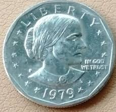 1979 susan b anthony dollar coin "blob"mint error | eBay