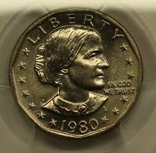 1980 P Susan B Anthony Dollar PCGS MS65, Free Shipping | eBay