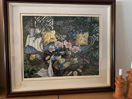 Amaryllis” Susan Rios Authentic Limited Edition 1984 Serigraph Framed Signed | eBay