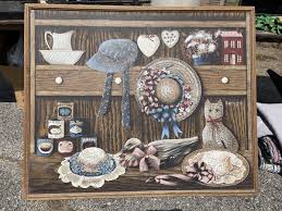 Folk Art Picture, Huntington - Very Large38x46” | eBay