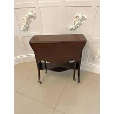 Antique Mahogany Sutherland / Occasional Table, 1860s | Chairish