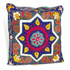 Pillow Cover Embroidery Handmade Artwork Decorative Cushion ...