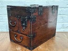 Antique Japanese Meiji Era 1880's Suzuribako Calligraphy ...