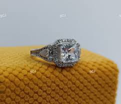 1930s Art Deco 2.40 CT White Princess Diamond Engagement ...