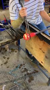 Hand Blown Glass Bauble - Pine Needles - Etsy